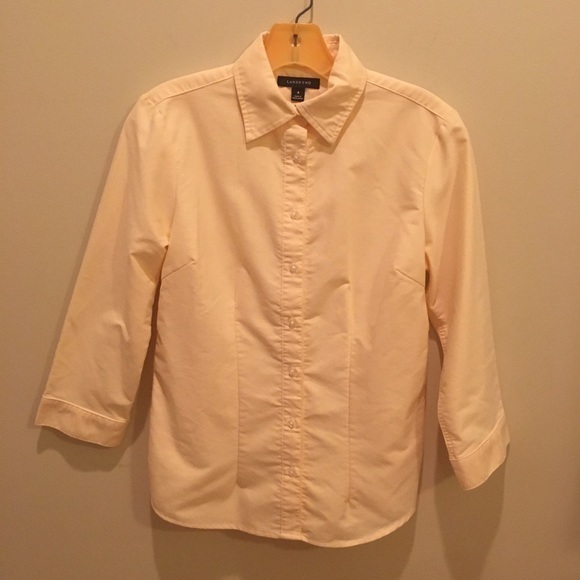 Lands' End Tops - Land’s End 3/4 Sleeve‎ Top